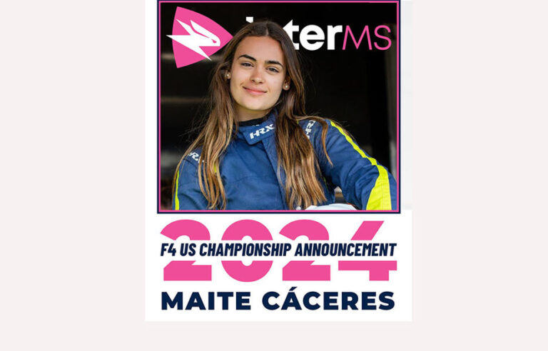 Confirmado: Maite Cáceres renueva con International Motorsport para la F4 USA 2024