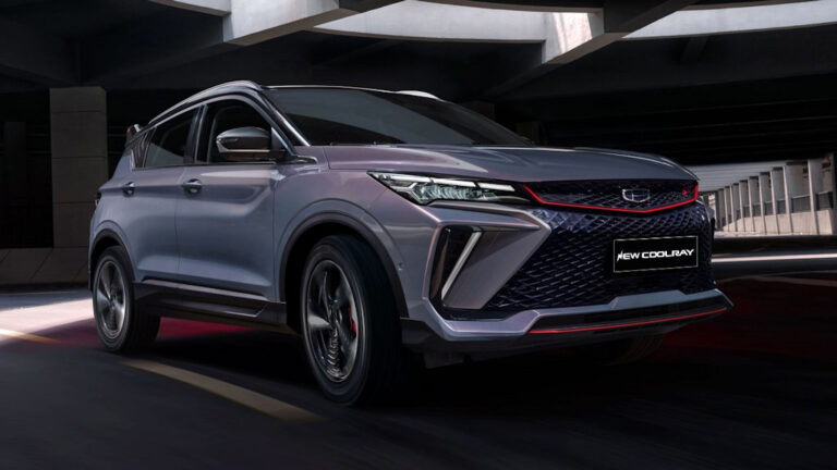 Geely Coolray actualizado con una nueva imagen y mecánica