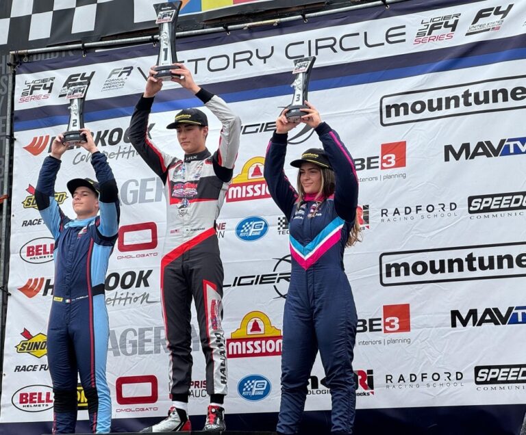 Otro podio de Maite Cáceres en la Ligier JS F4 Series